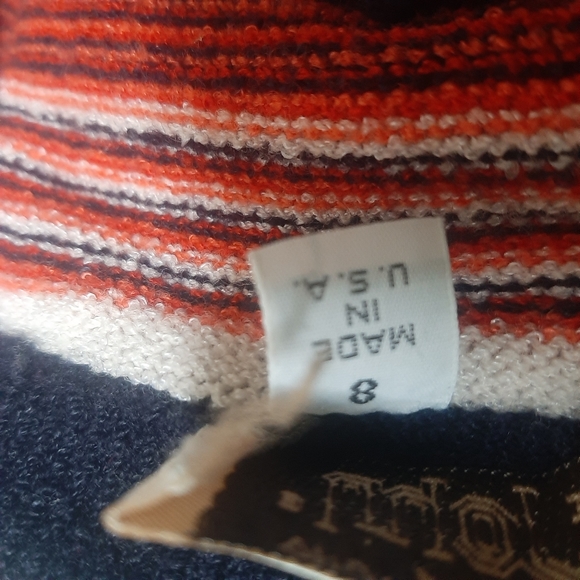 RARE St. John Neiman Marcus Collab Wool 1960s 1970s Striped Dress - Picture 2 of 11